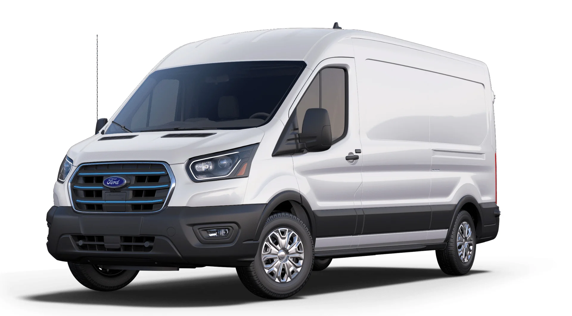 New 2024 White Ford Cargo Van image 1