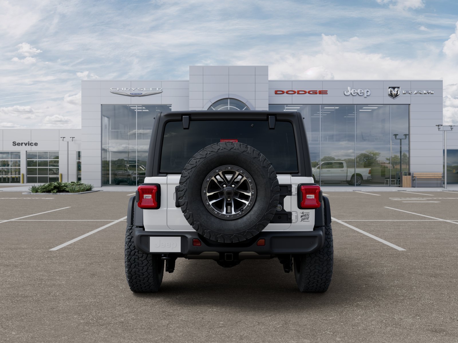 New 2026 Bright White Clear-Coat Exterior Paint Jeep Willys image 35