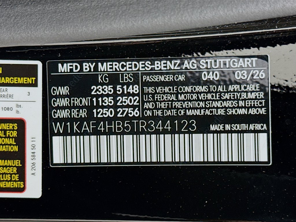 New 2026 Black Mercedes-Benz C 300 image 62