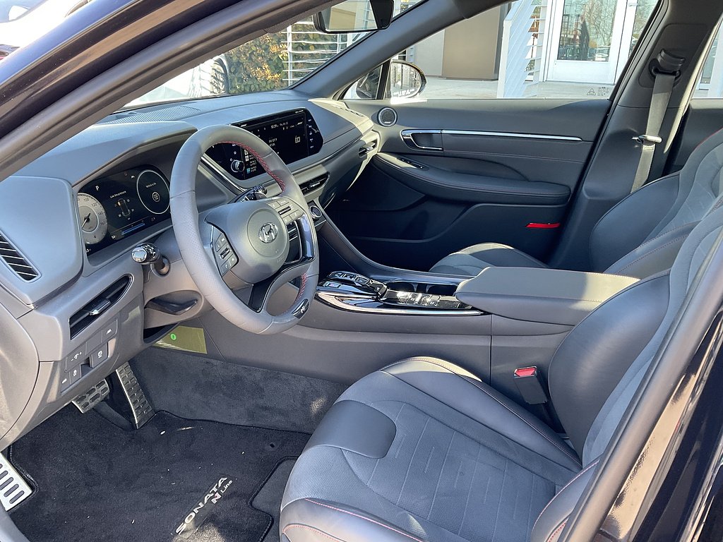 Certified Used 2023 Carbon Blue Pearl Hyundai N Line image 2