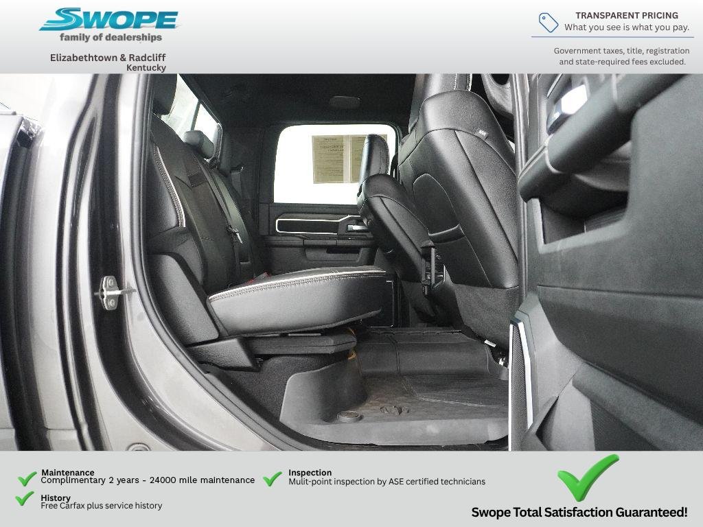 Used 2025 Granite Crystal Metallic Clearcoat Ram Laramie image 7