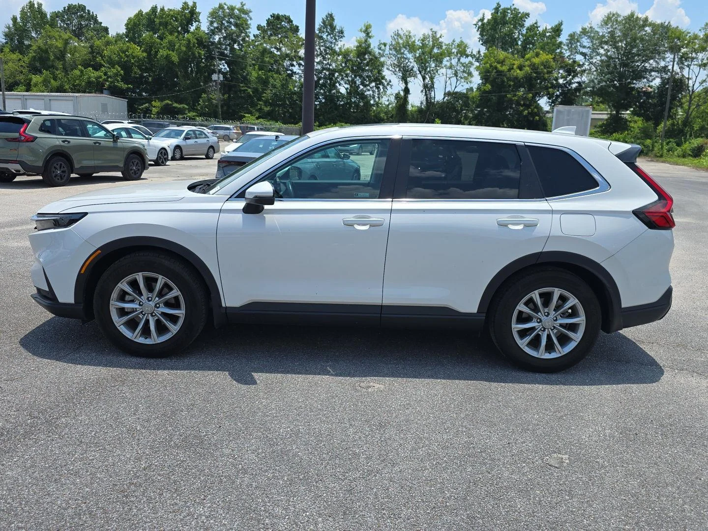 Used 2024 Platinum White Pearl Honda EX-L image 8
