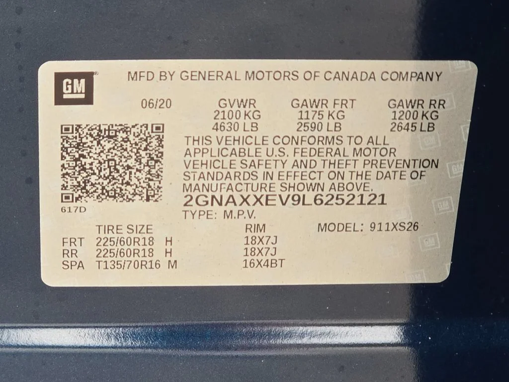 Certified Used 2020 Blue Chevrolet Premier image 15