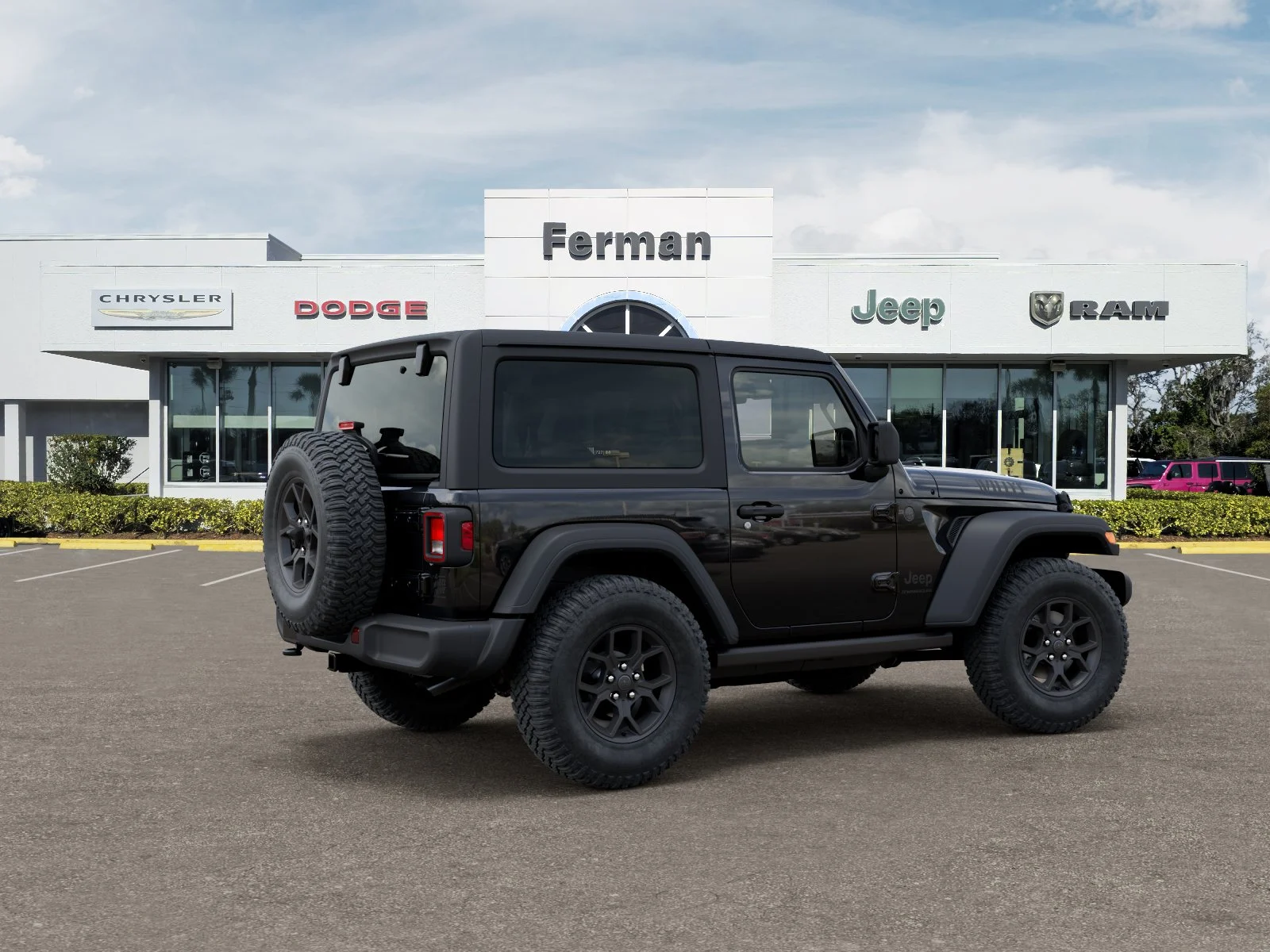 New 2026 Black Clear-Coat Exterior Paint Jeep Willys image 37