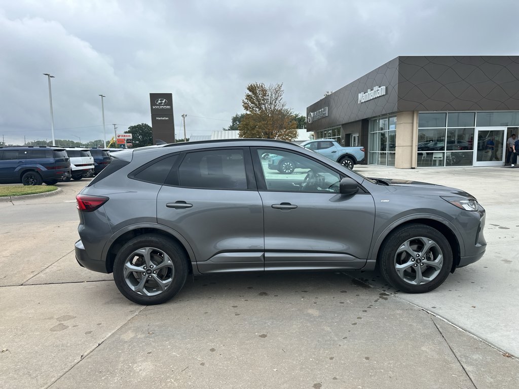 Used 2023 Carbonized Gray Metallic Ford ST Line image 12