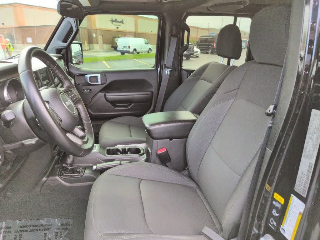 Certified Used 2022 Black Jeep Unlimited Sport S image 19
