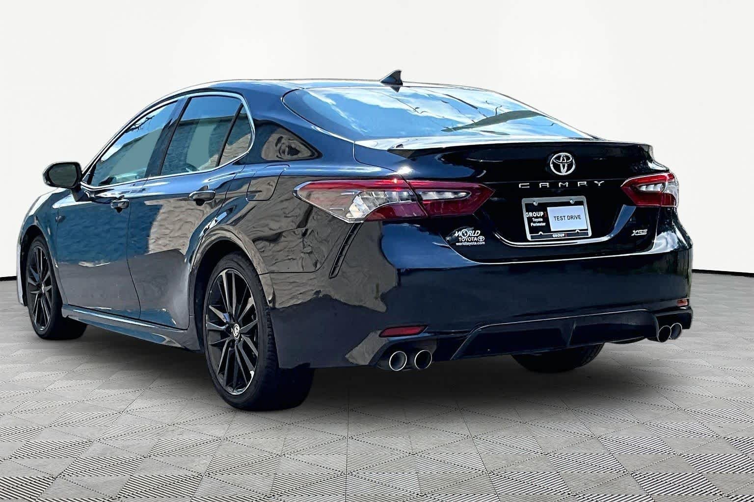 Used 2024 Midnight Black Metallic Toyota XSE image 12