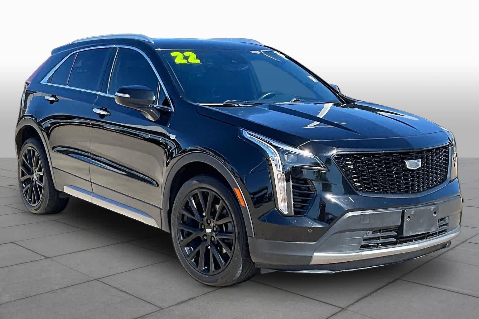 Used 2022 Stellar Black Metallic Cadillac FWD Premium Luxury image 2