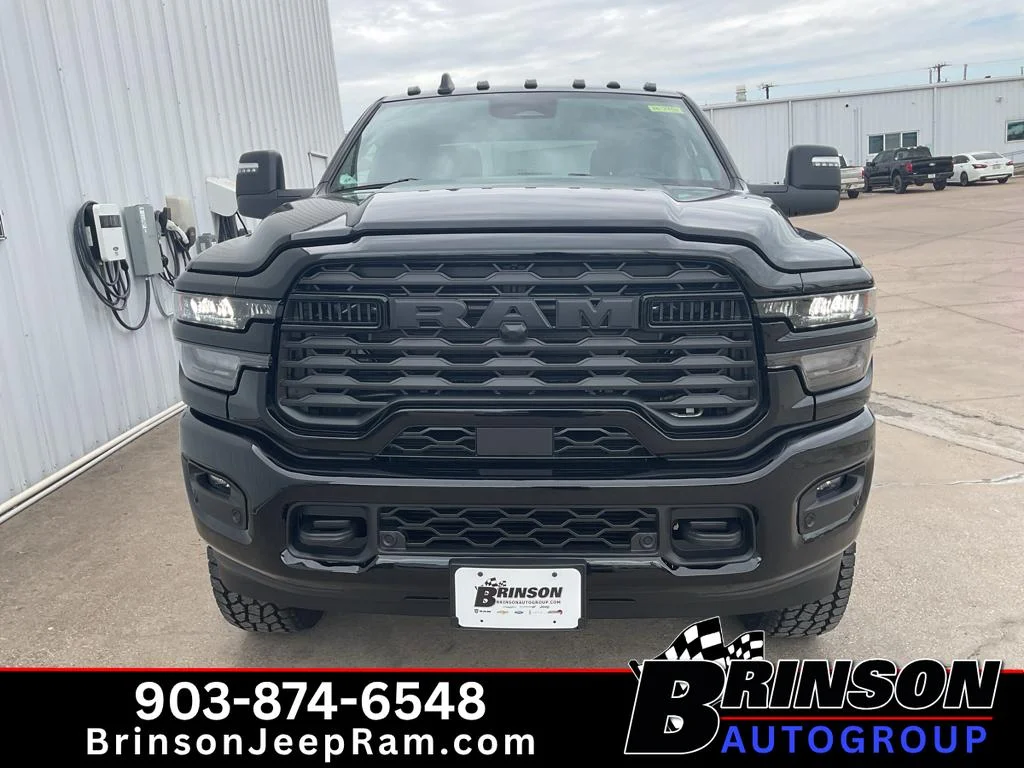 New 2026 Diamond Black Crystal Pearlcoat Ram Lone Star image 2
