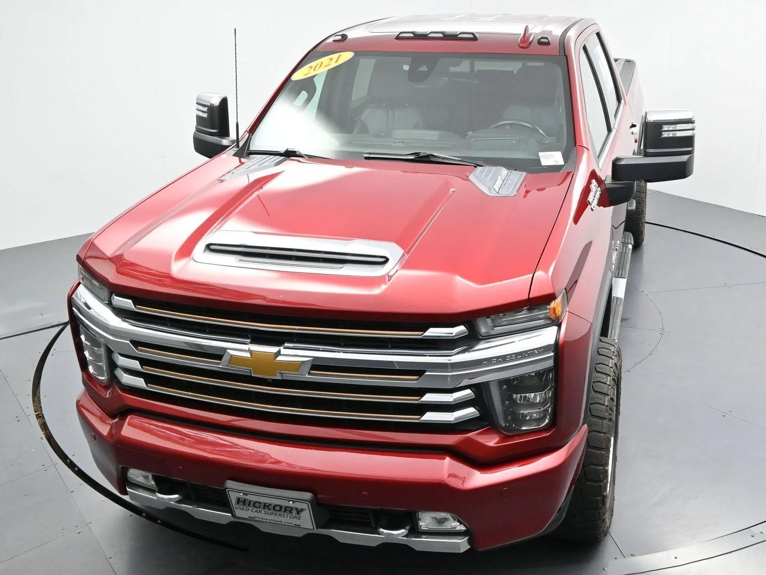 Used 2021 Cherry Red Tintcoat Chevrolet High Country image 34