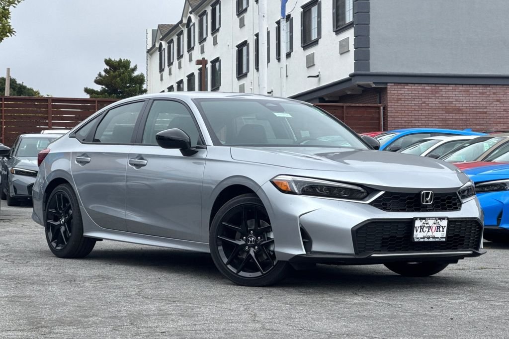New 2026 Solar Silver Metallic Honda Sport image 2