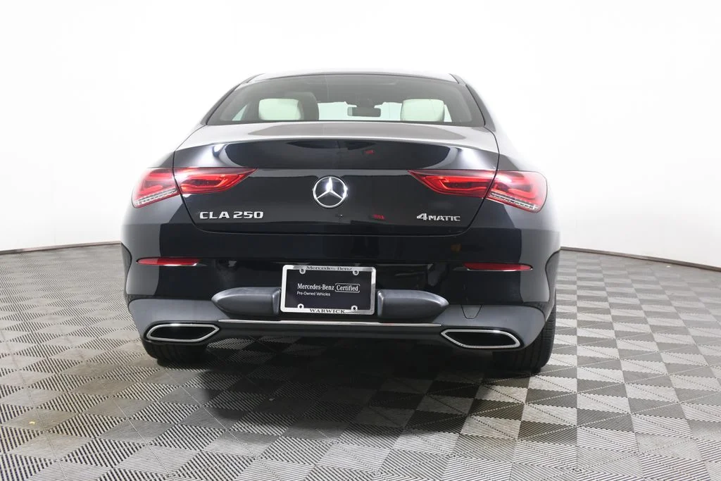 Certified Used 2022 Black Mercedes-Benz CLA 250 image 6