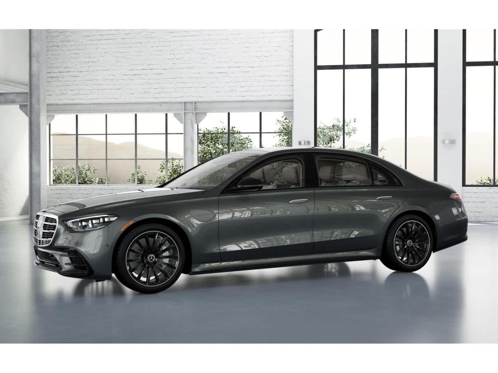 New 2026 Selenite Grey Metallic Mercedes-Benz S 500 image 36