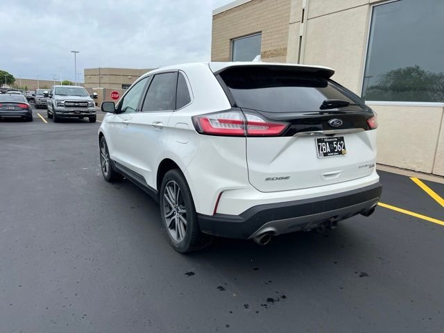 Used 2020 White Ford Titanium image 3