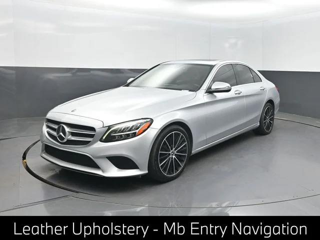 Used 2021 Silver Mercedes-Benz C 300 image 1