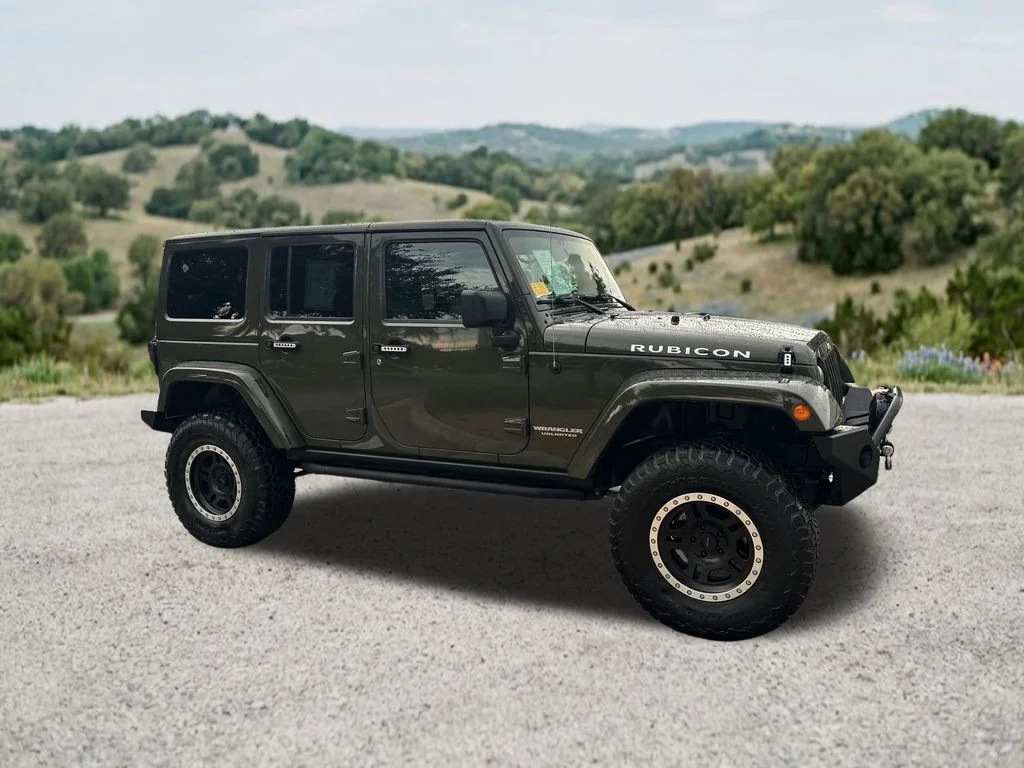 Used 2016 Green Jeep Unlimited Rubicon image 12