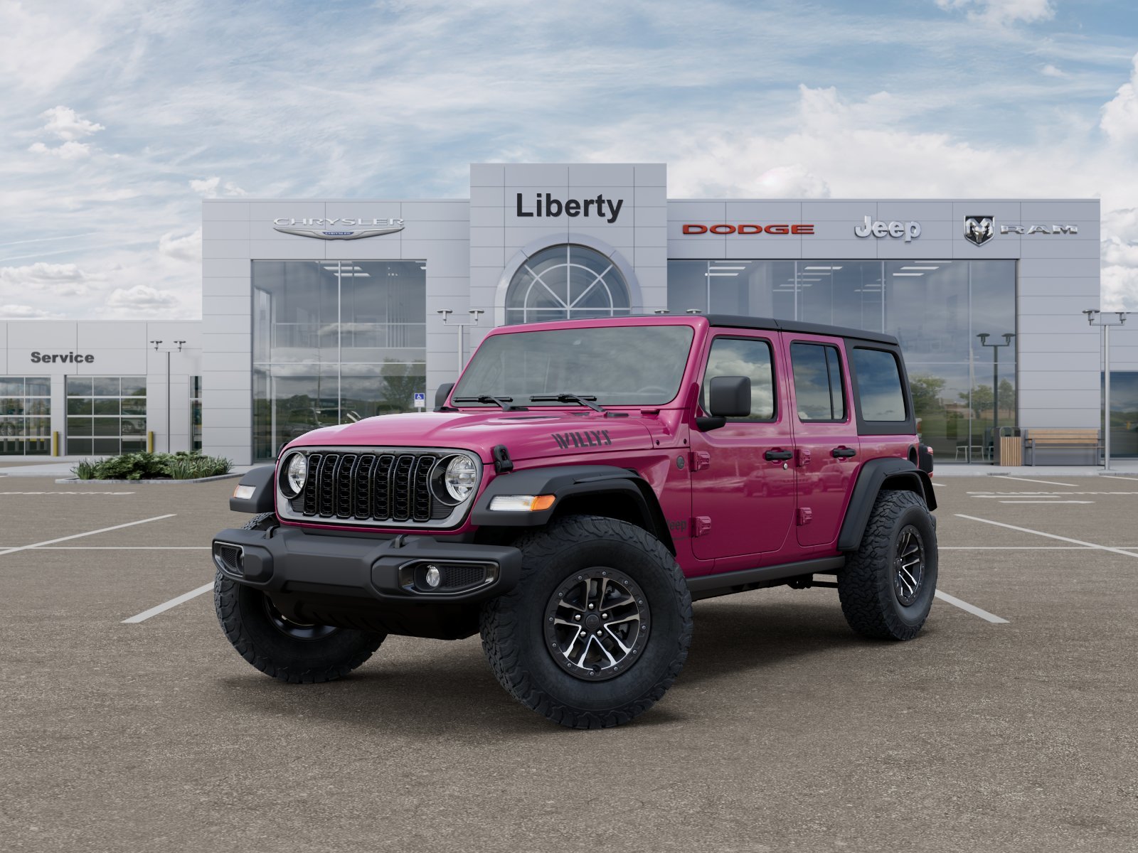 New 2026 Tuscadero Pearl-Coat Exterior Paint Jeep Willys image 32