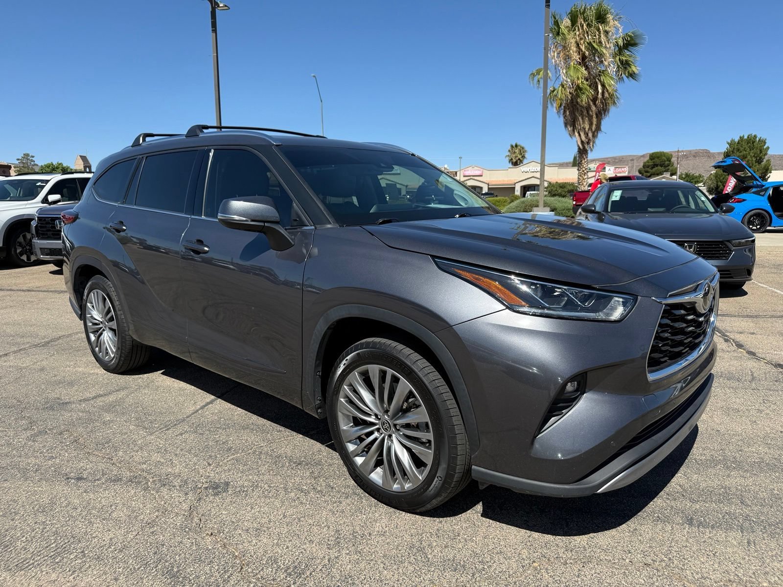 Used 2021 Gray Toyota Platinum image 3