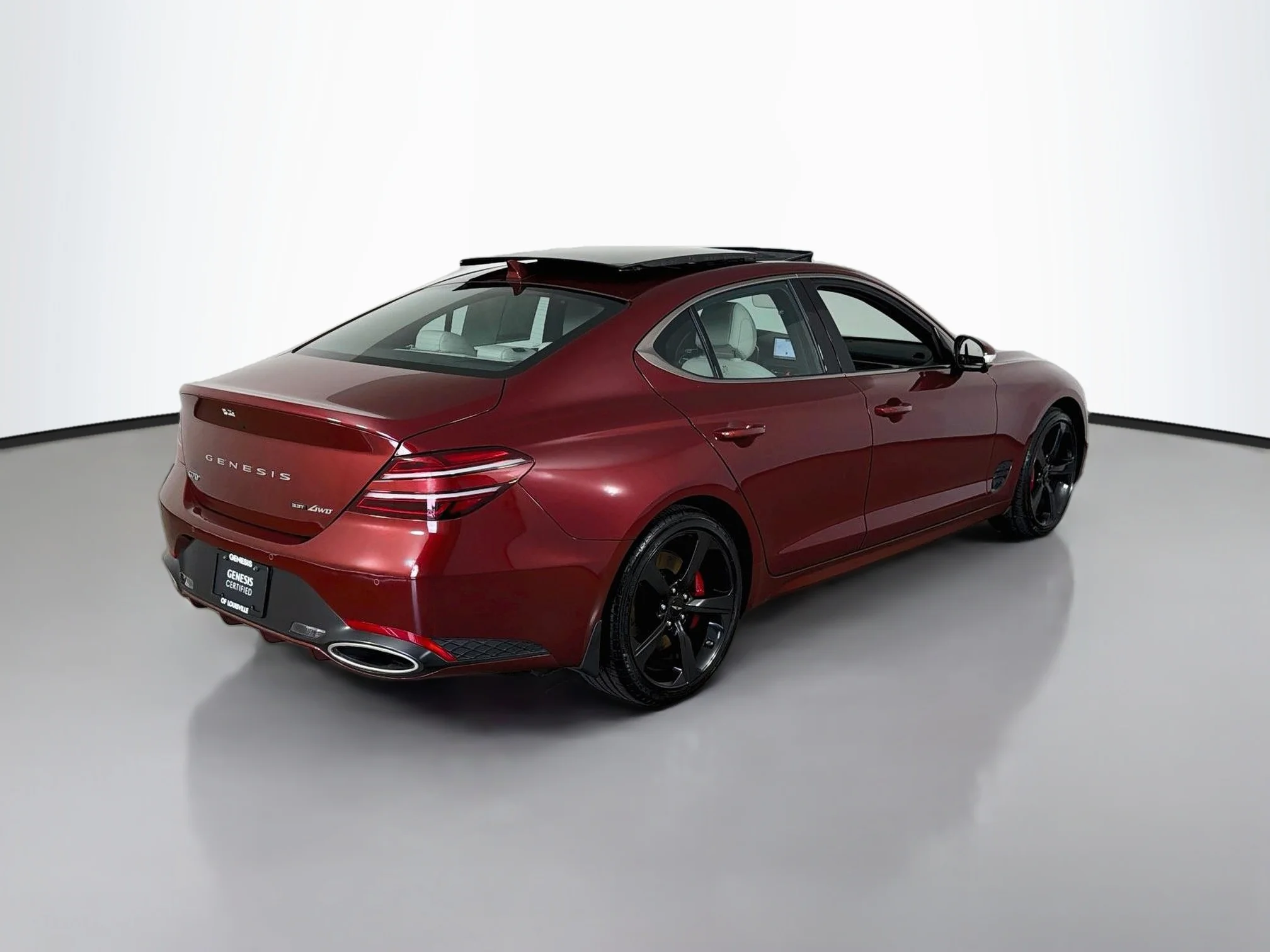 Certified Used 2026 Cavendish Red Genesis 3.3T Sport Prestige image 7