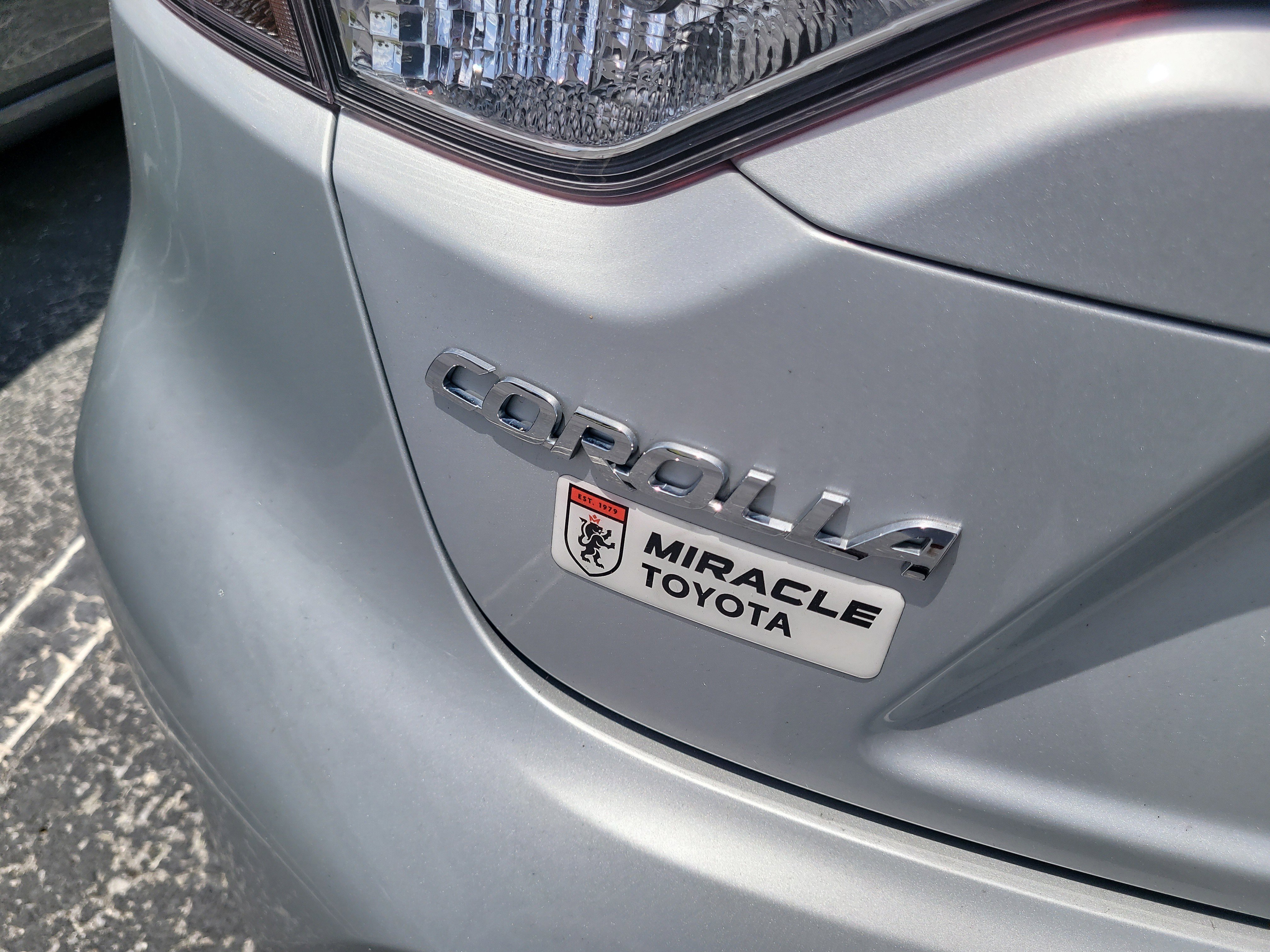 Used 2024 Classic Silver Metallic Toyota LE image 10