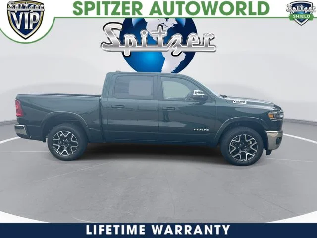 New 2026 Serrano-Green Metallic Exterior Paint RAM Laramie image 10