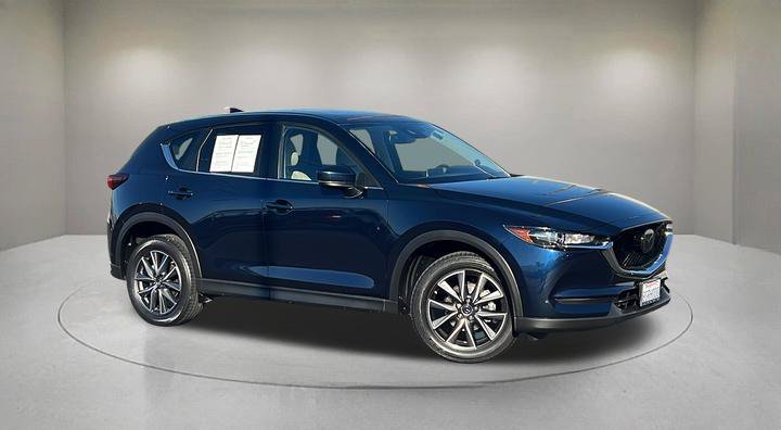 Used 2018 Blue Mazda Touring image 1
