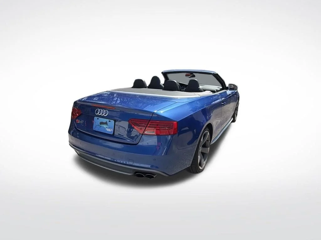 Used 2017 Sepang Blue Pearl Effect w/ Black Roof Audi 3.0 Cabriolet image 5