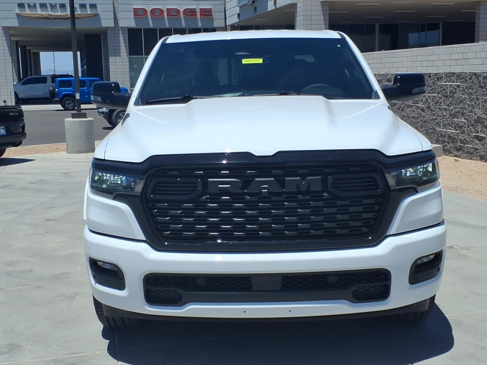 New 2026 Bright White Clear-Coat Exterior Paint RAM Big Horn image 2