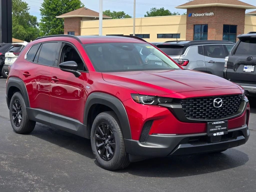 Certified Used 2025 Red Mazda Premium image 3