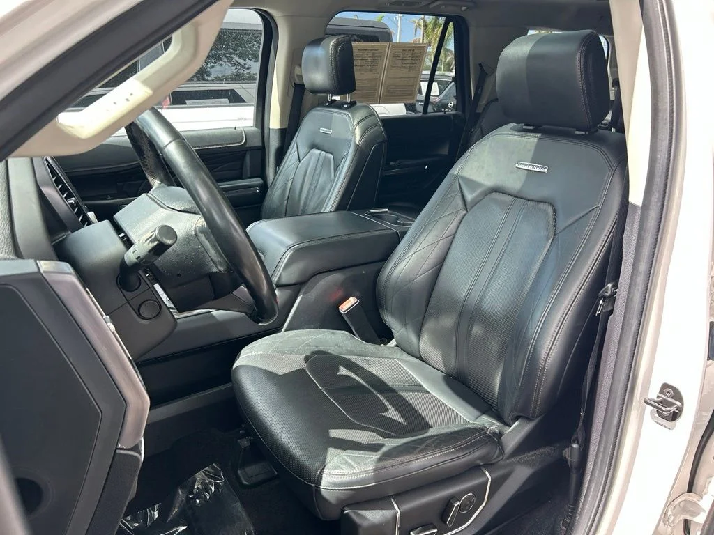 Certified Used 2019 White Platinum Clearcoat Metallic Ford Platinum image 20