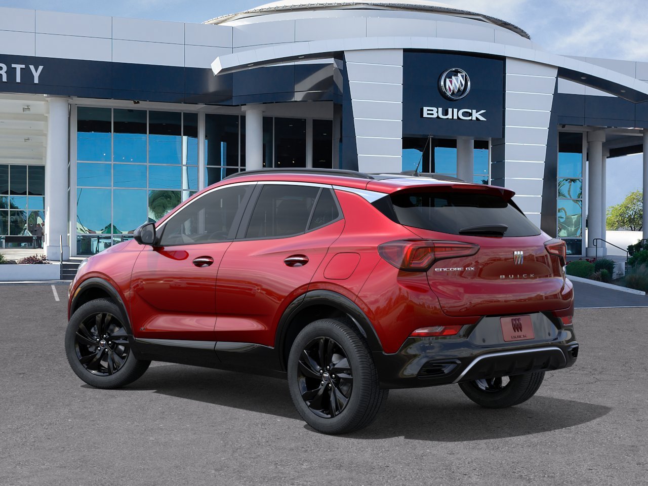 New 2026 Brilliant Red Buick Sport Touring image 3