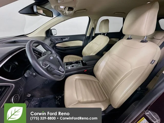 Certified Used 2020 Burgundy Ford SEL image 21