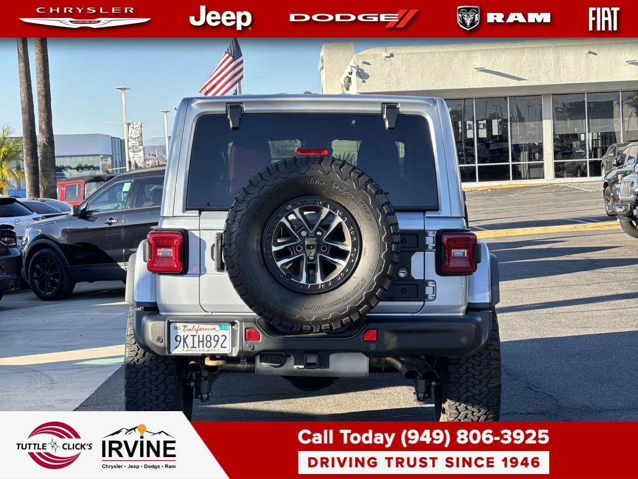 Used 2024 Silver Zynith Clearcoat Jeep Rubicon 392 image 14