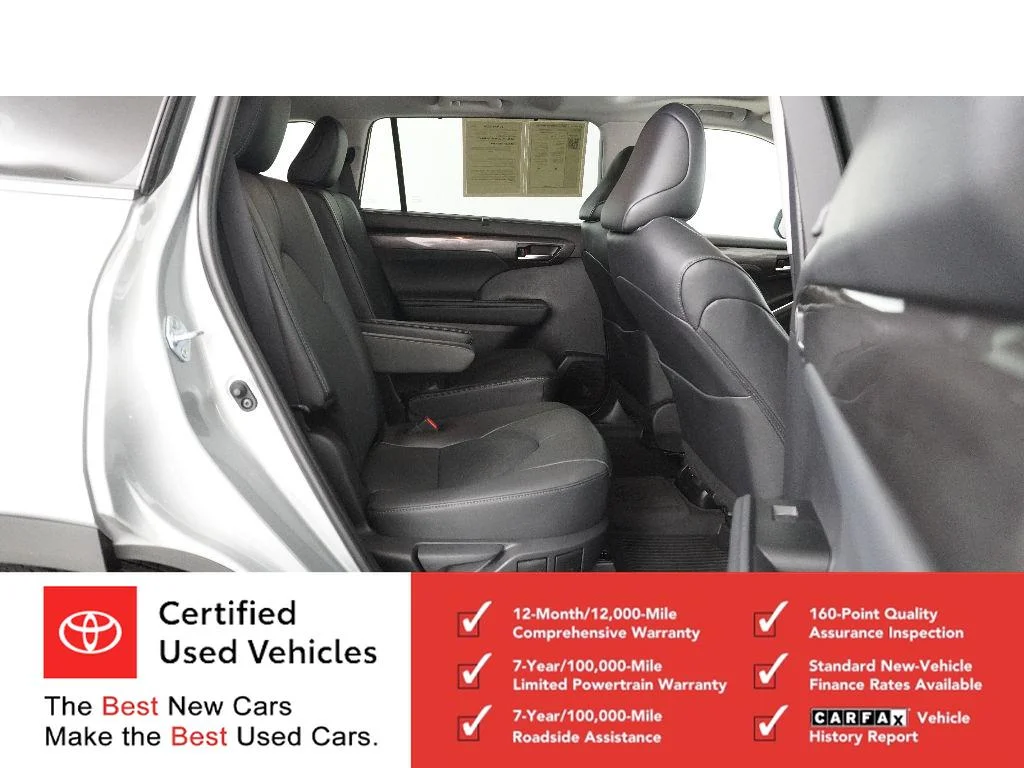 Used 2025 Celestial Silver Metallic Toyota Hybrid Limited image 10
