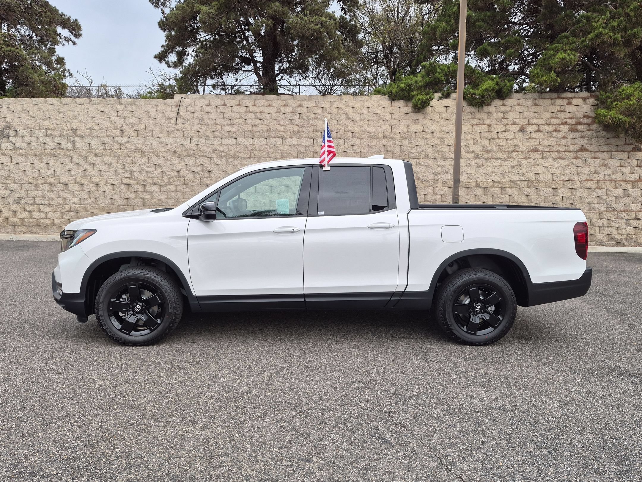 New 2026 Platinum White Pearl Honda Black Edition image 8