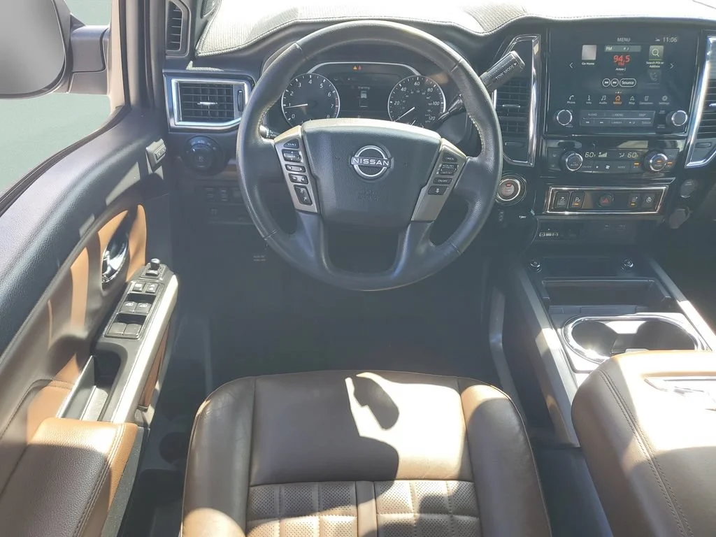 Used 2024 Gray Nissan Crew Cab Platinum Reserve 4x2 image 12