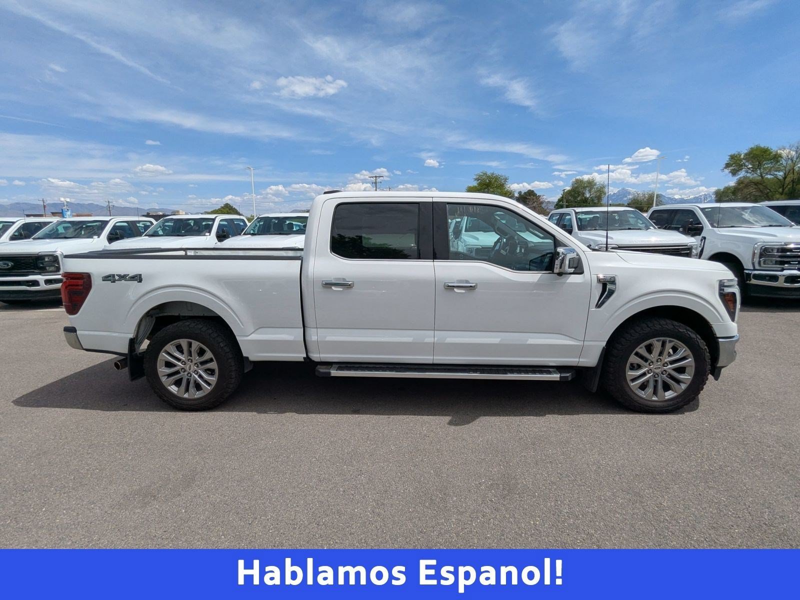 Used 2024 White Ford LARIAT image 2