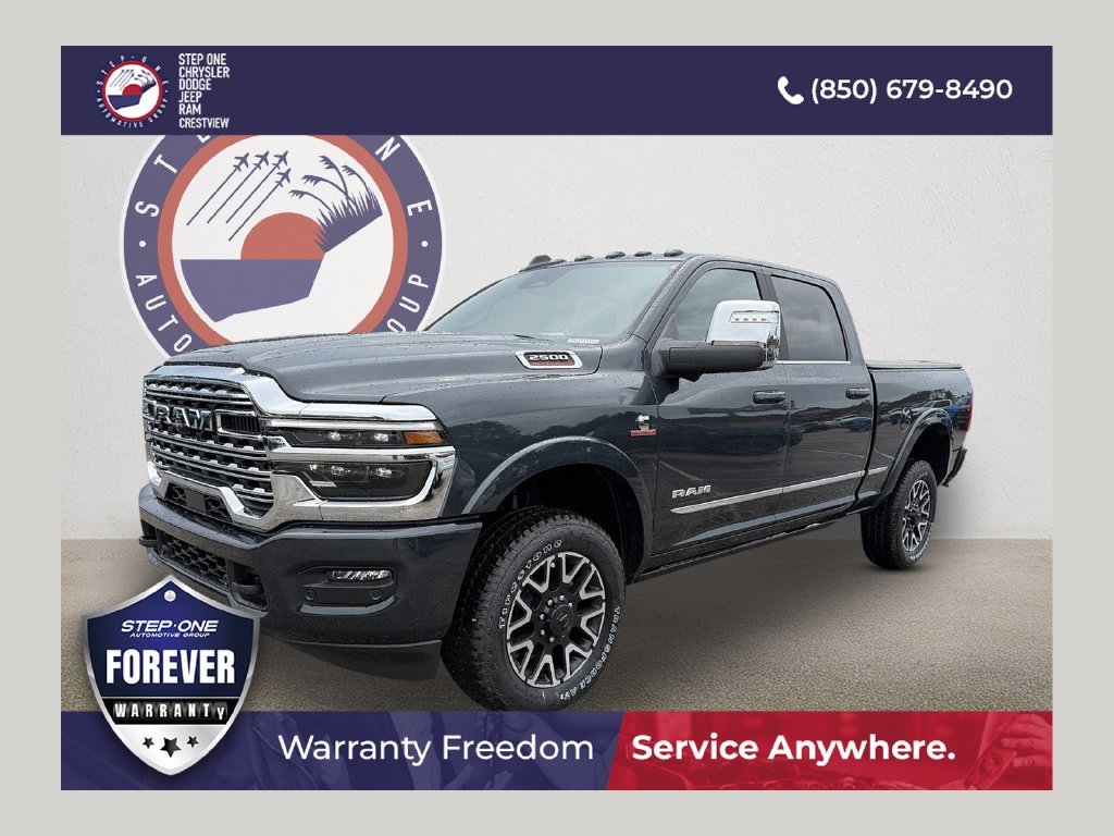 New 2026 Forged Blue Metallic Exterior Paint Ram Limited image 1