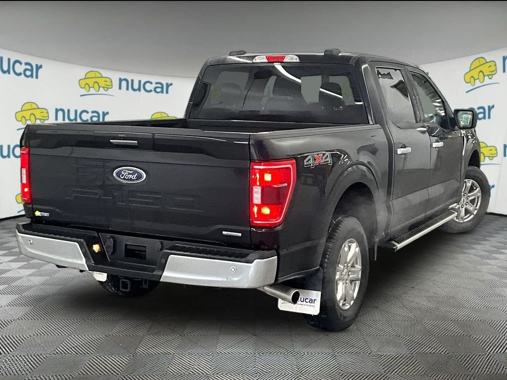Used 2022 Black Metallic Ford XLT image 6
