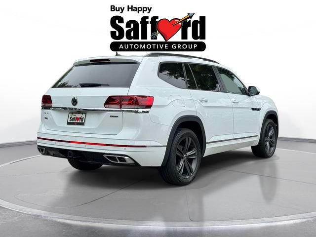 Used 2021 White Volkswagen 3.6L V6 SE w/Technology R-Line image 9