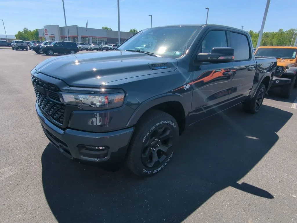 New 2026 Forged Blue Metallic Exterior Paint RAM Big Horn/Lone Star image 4