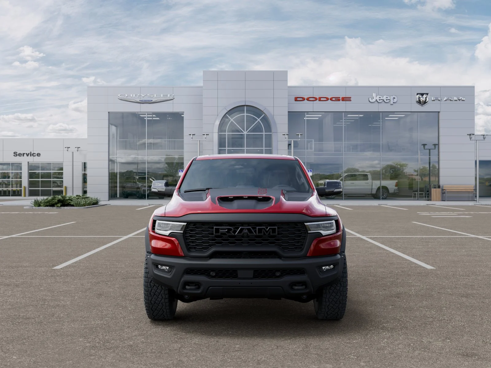 New 2026 Molten Red Pearl-Coat Exterior Paint RAM RHO image 33