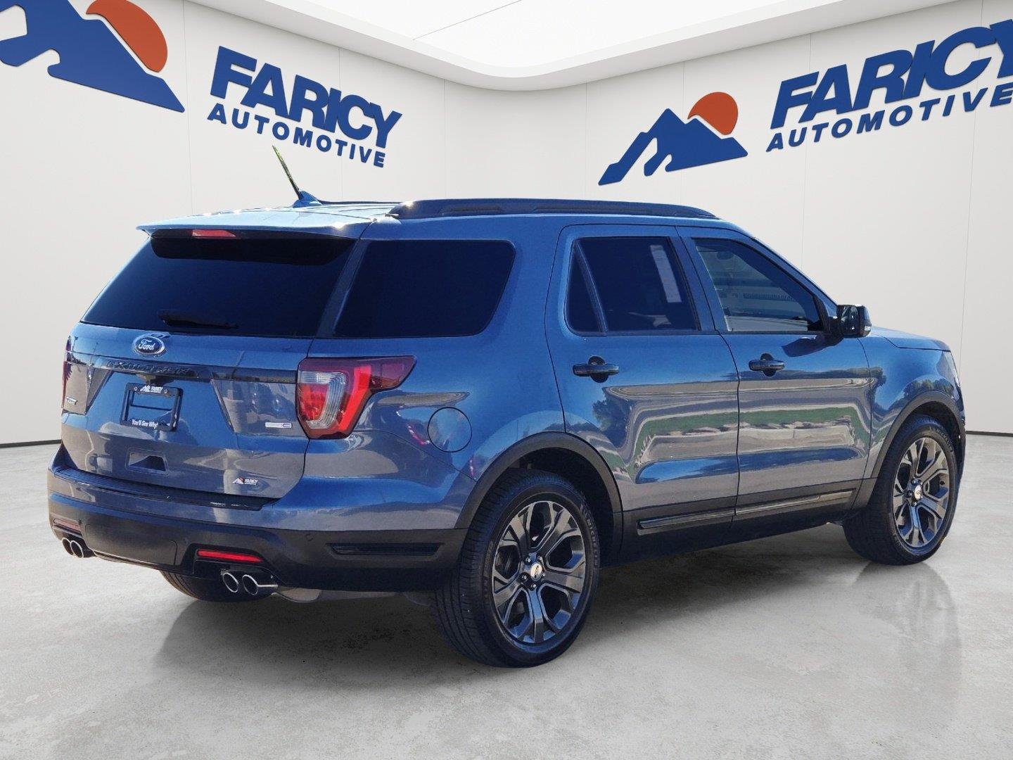 Certified Used 2018 Blue Ford Sport image 5