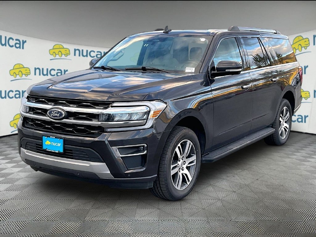 Used 2024 Gray Metallic Ford Limited image 3