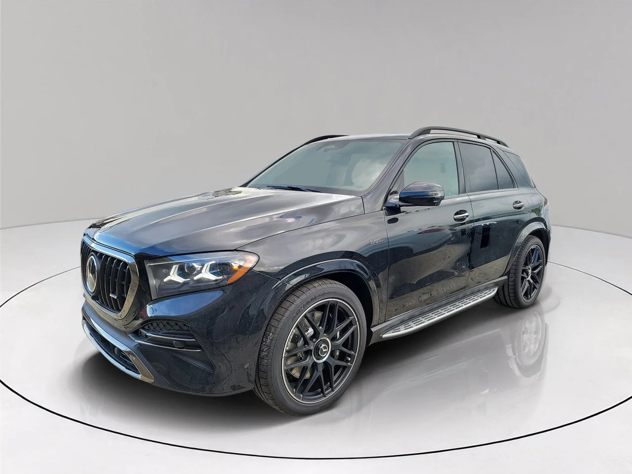New 2027 Obsidian Black Metallic Mercedes-Benz AMG® GLE 53e 4MATIC+ SUV image 3