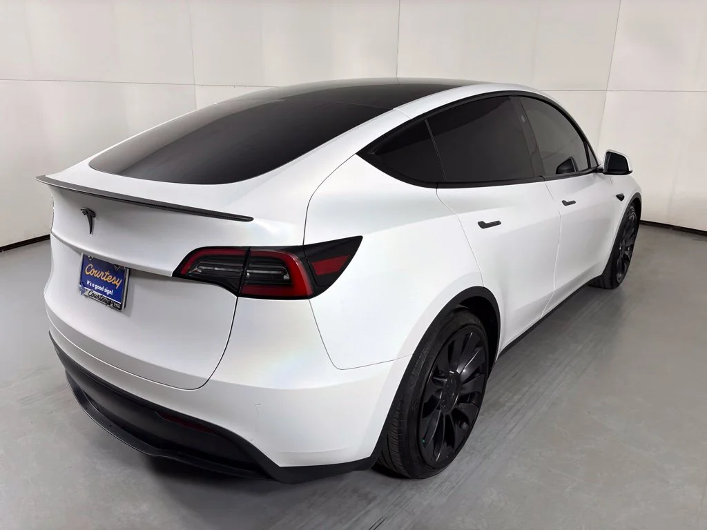 Used 2024 White Tesla Performance image 8