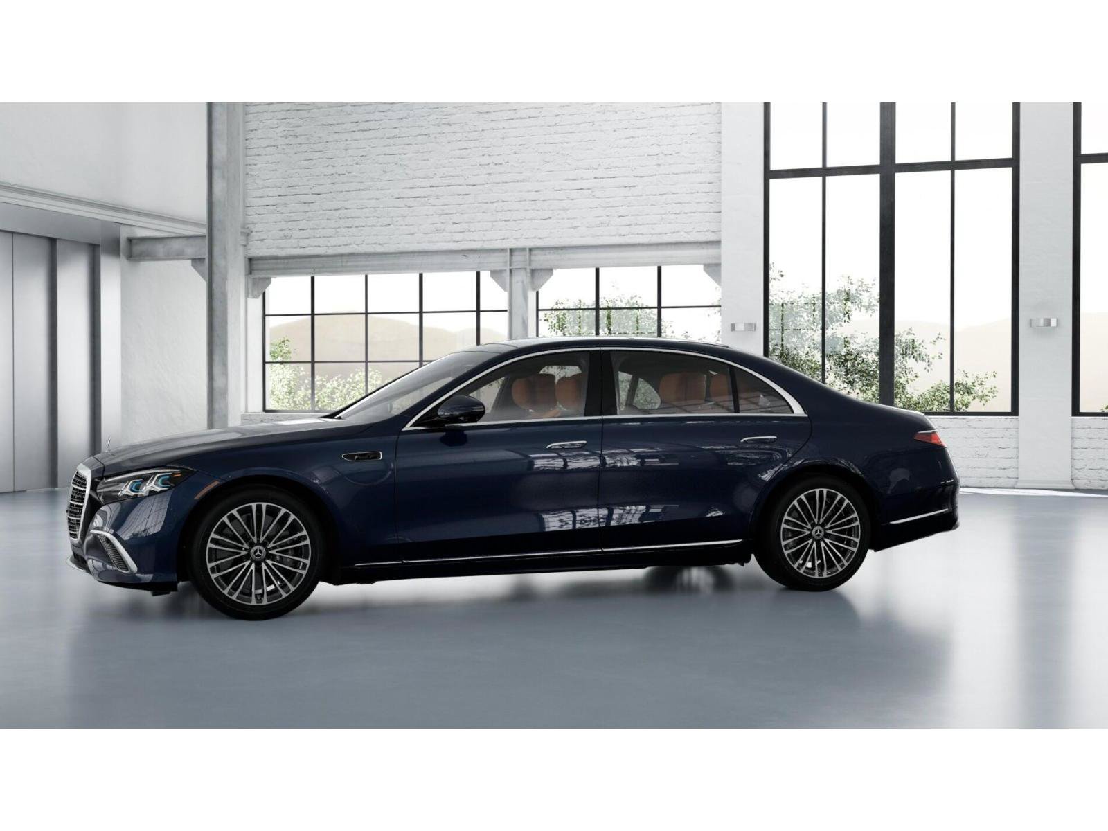 New 2027 Nautical Blue Metallic Mercedes-Benz S 500 4MATIC® Sedan image 36