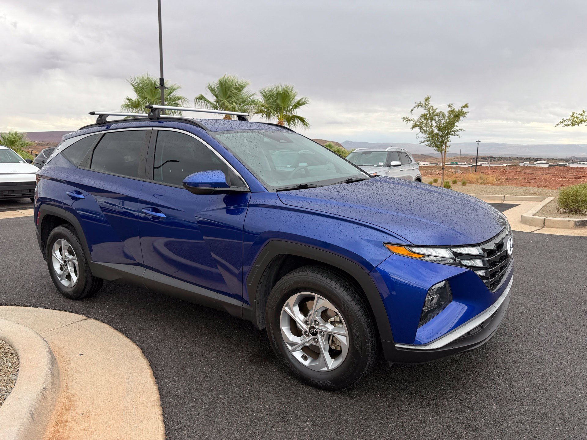 Certified Used 2024 Blue Hyundai SEL image 4
