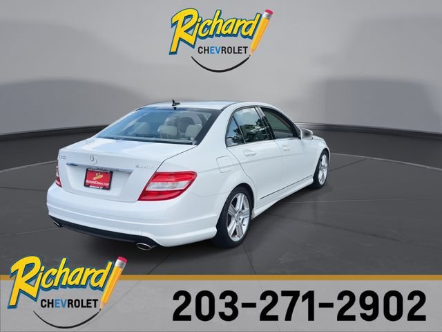 Used 2010 White Mercedes-Benz C 300 Sport image 8