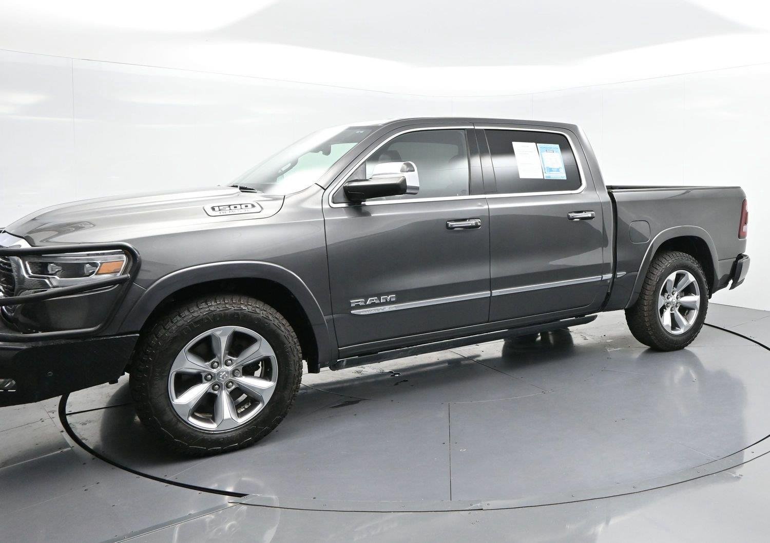 Used 2019 Granite Crystal Metallic Clearcoat Ram Limited image 3